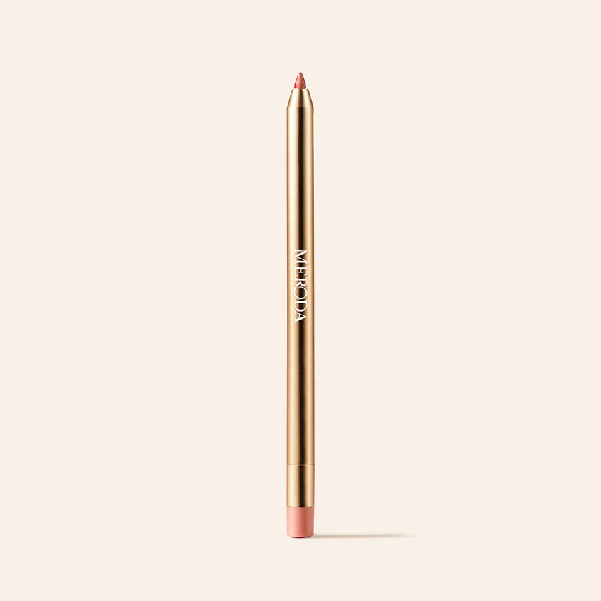 Meroda Cosmetics Signature Lip Pencil in Perfect Nude for defining and shaping lips