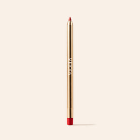 Signature Lip Pencil in Luscious Red with gold packaging for precise lip definition