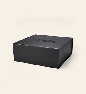 Matte black Gift Box with Meroda logo
